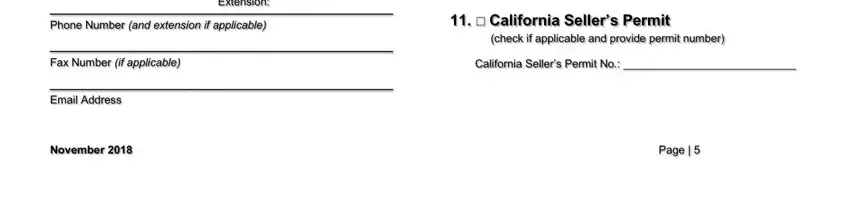 Best ways to fill in ca contract application stage 3