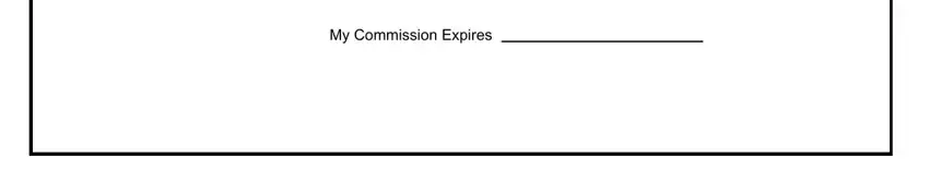 My Commission Expires, My Commission Expires, and My Commission Expires of Form Sfn 2880