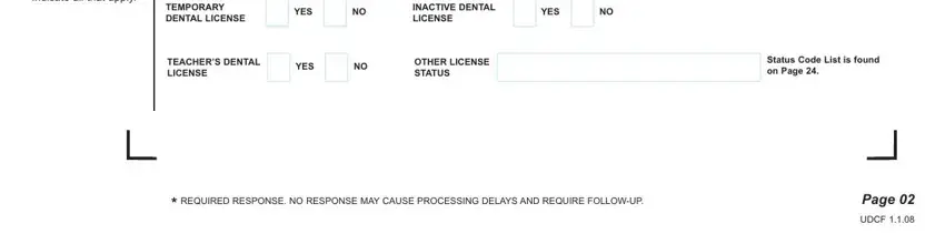 Completing section 5 of maryland healthy smiles dental provider change form