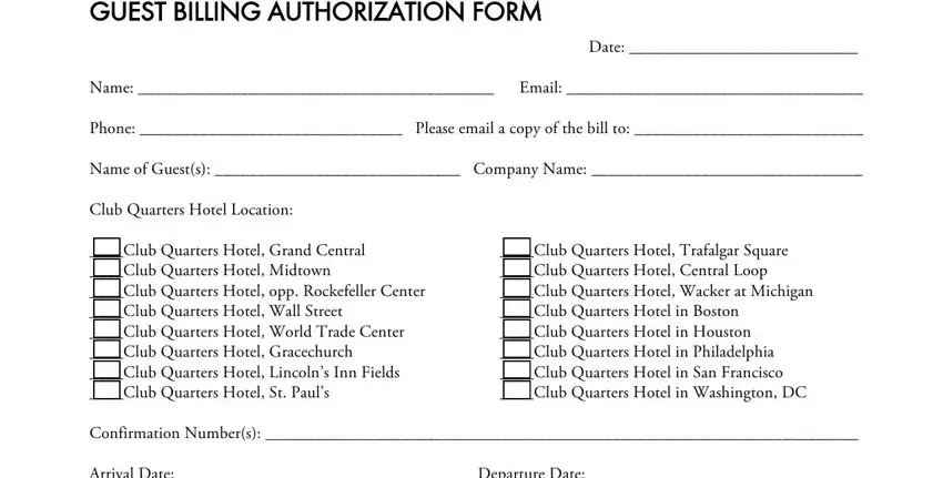 Writing segment 1 in authorization club quarters
