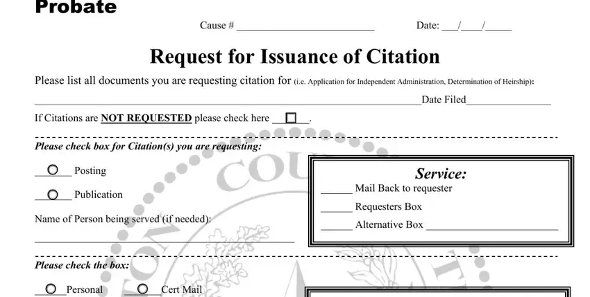 denton county citation request form conclusion process explained (step 1)