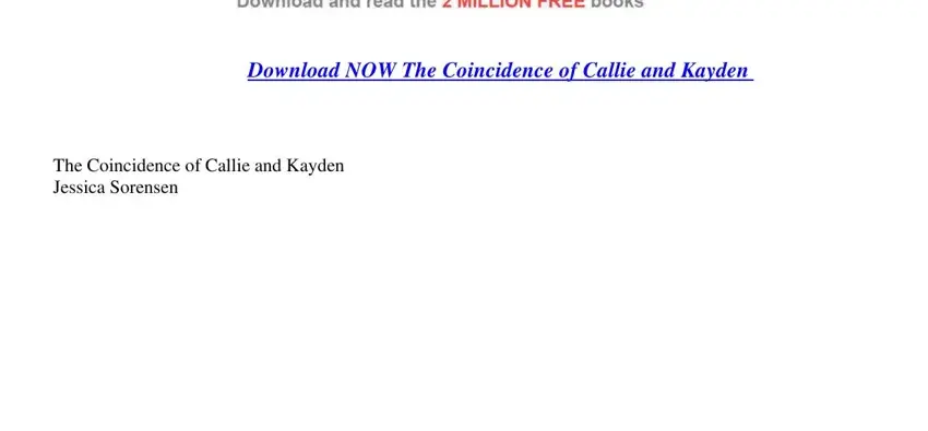 the coincidence of callie kayden pdf conclusion process detailed (stage 1)