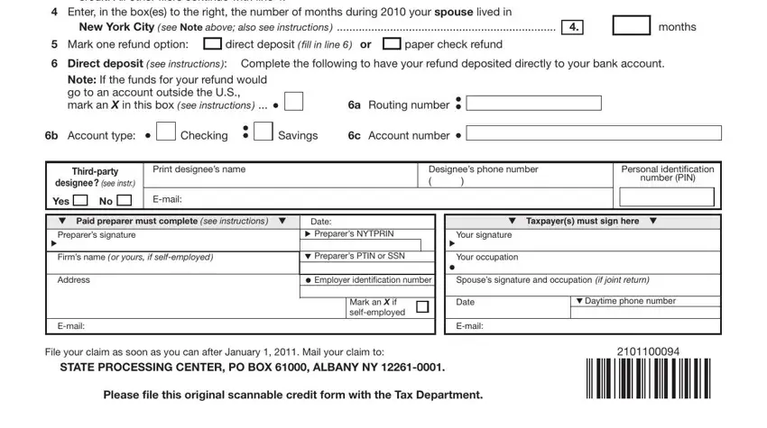 Nyc 210 Form ≡ Fill Out Printable Pdf Forms Online 0508