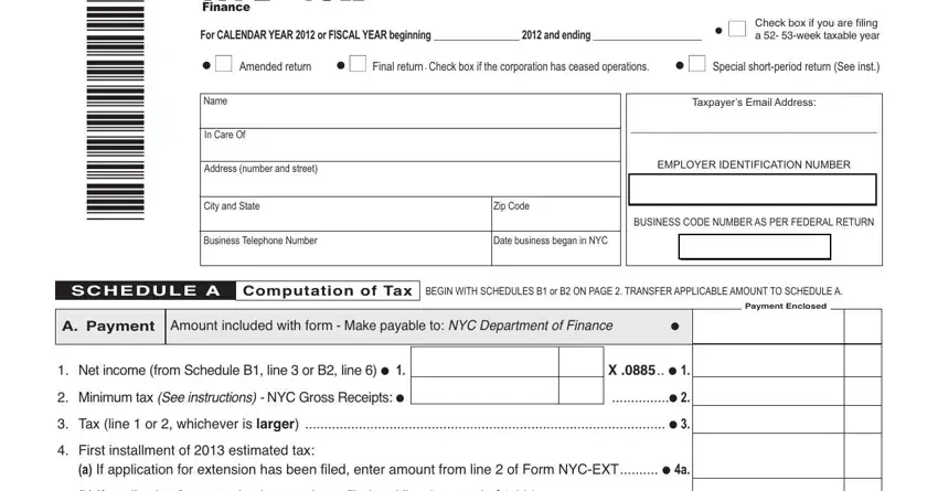 Find out how to complete Nyc 4S Ez Form part 1