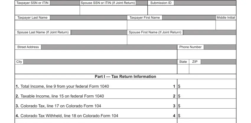 Tips to fill out colorado dr 8453 stage 1