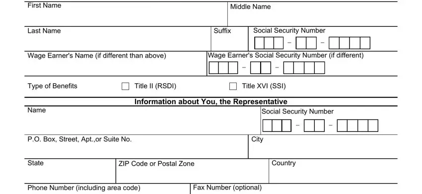 Form Ssa 1695 F 3 ≡ Fill Out Printable Pdf Forms Online