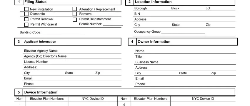 Find out how to fill out Nyc Buildings Form Elv1 portion 1