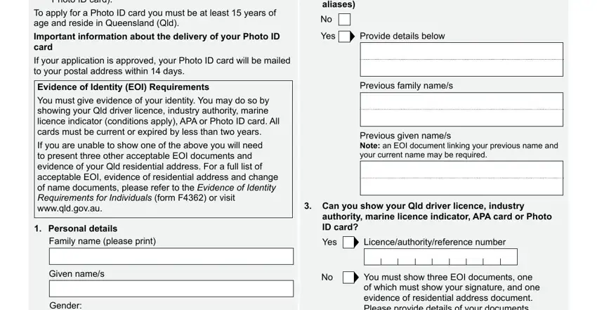 The right way to fill out proof of age card victoria application form part 1