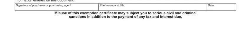 Print name and title, Misuse of this exemption, and sanctions in addition to the inside Form St 121 2