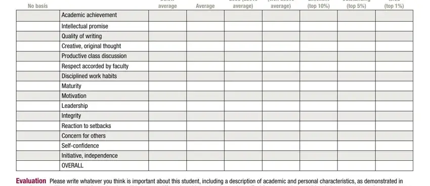 common application teacher form writing process shown (part 3)
