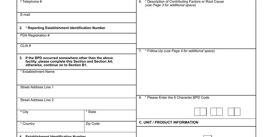 fda form 3486 instructions writing process detailed (stage 2)