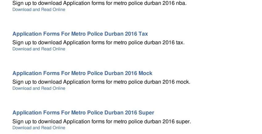 Sign up to download Application, Sign up to download Application, and Application Forms For Metro Police in metropolice application forms 2021