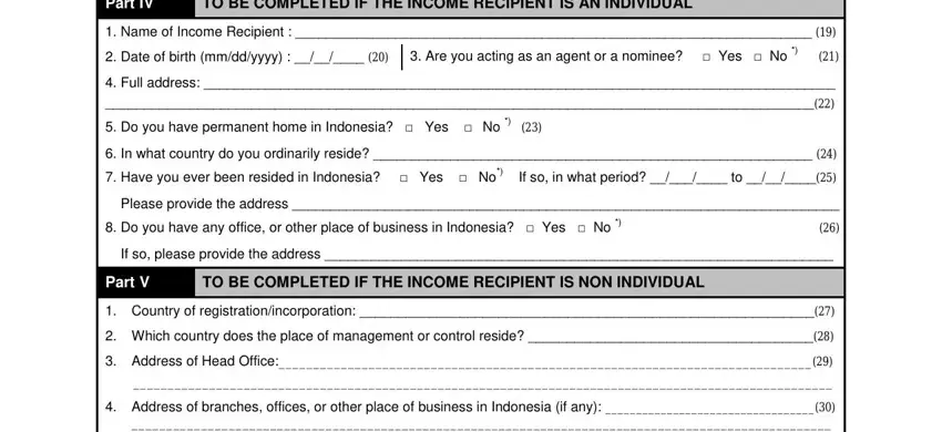 How to complete dgt form indonesia download step 3