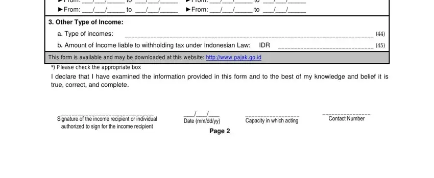 How one can prepare dgt form indonesia download step 5
