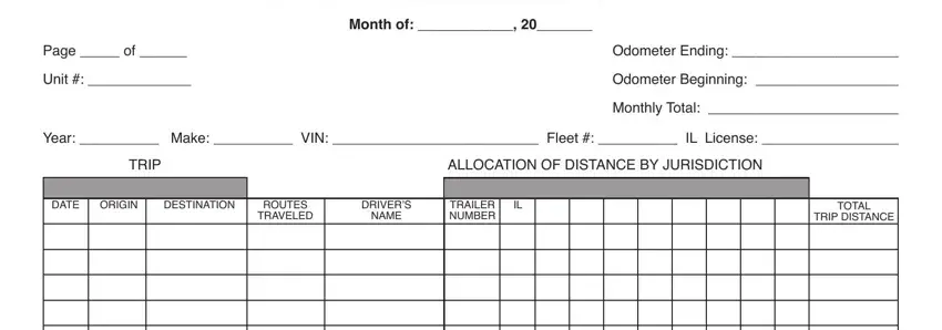 Guidelines on how to fill out form vsd 793 portion 1