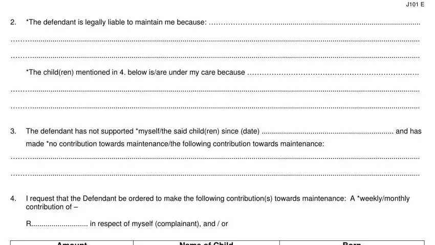 Tips to complete j101 form portion 3