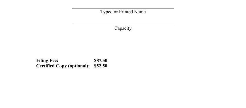 Filling in section 4 of sunbiz florida phone number