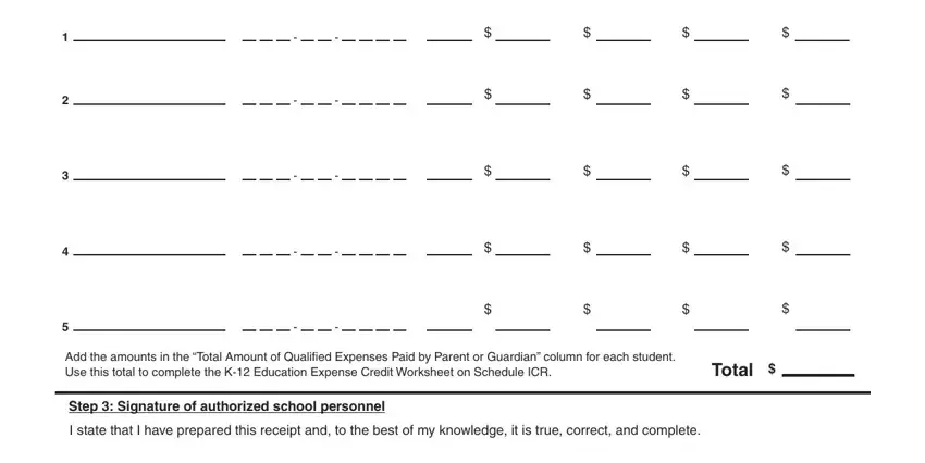 k 12 education expense credit worksheet