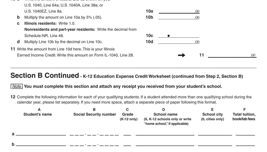 Form Il 1040 Schedule Icr ≡ Fill Out Printable PDF Forms Online