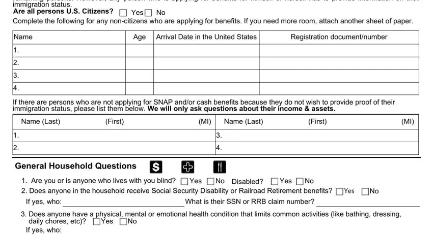 Part number 2 in filling in form 267