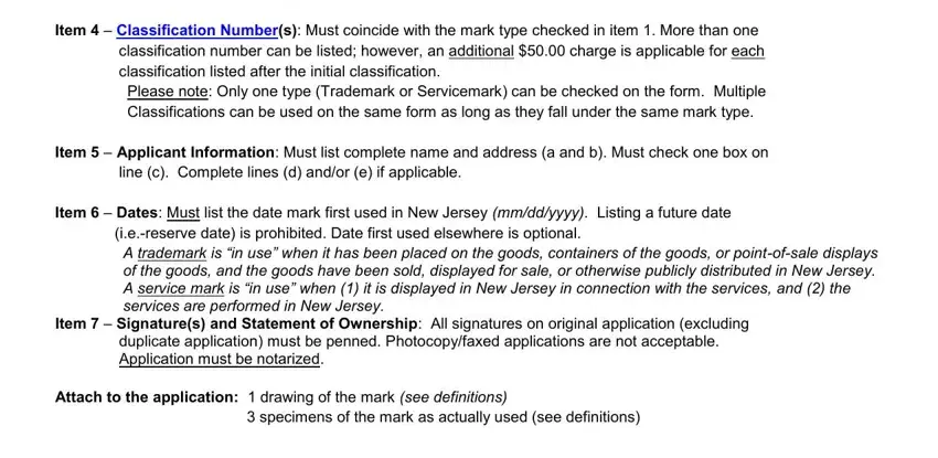 Guidelines on how to fill in new jersey 01 mark form step 2