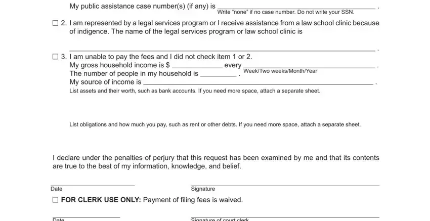 A way to complete michigan level of care form portion 2