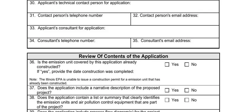 Filling out section 4 in Form Il 532 2865