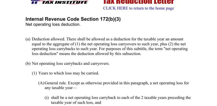 The best ways to fill out subclause part 1