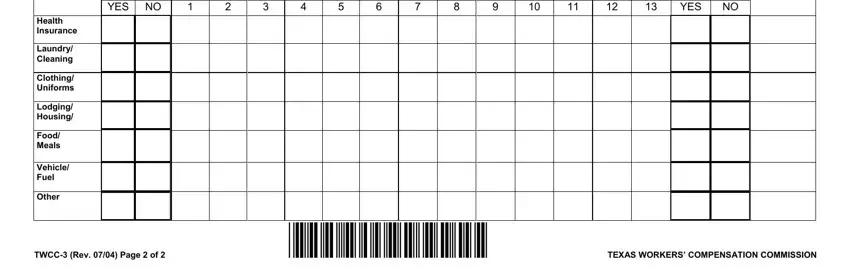 The best way to fill in Form Twcc 3 portion 5