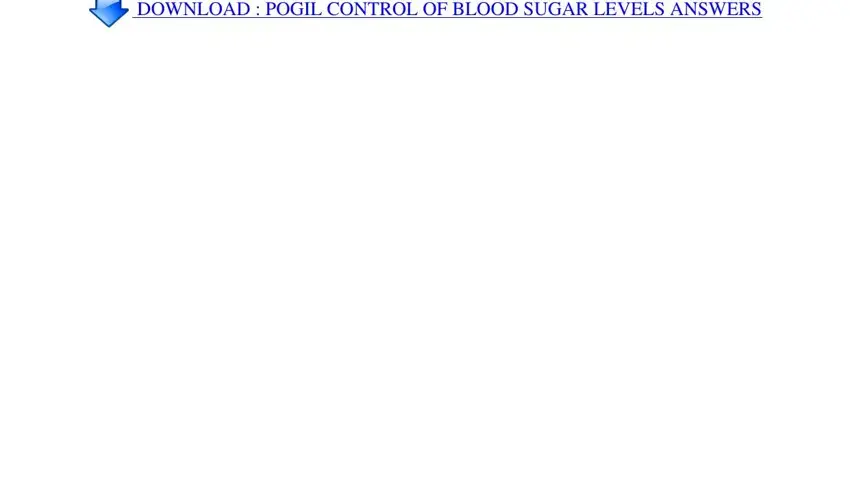 Step # 1 in submitting control of blood sugar levels pogil extension questions answers