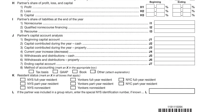 Filling out segment 2 of K-1