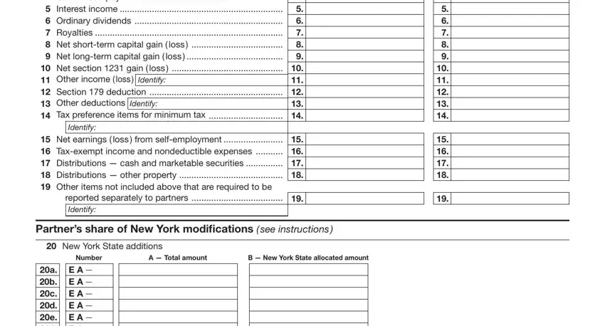 Filling in segment 4 of K-1