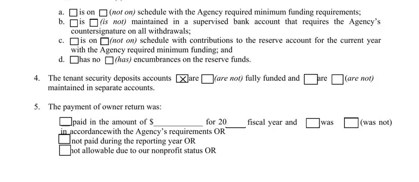 Filling out section 2 in hb 2 3560 form