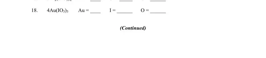The best ways to fill in chemistry counting worksheet stage 3