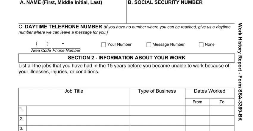 Ssa 3369 Bk Form ≡ Fill Out Printable PDF Forms Online