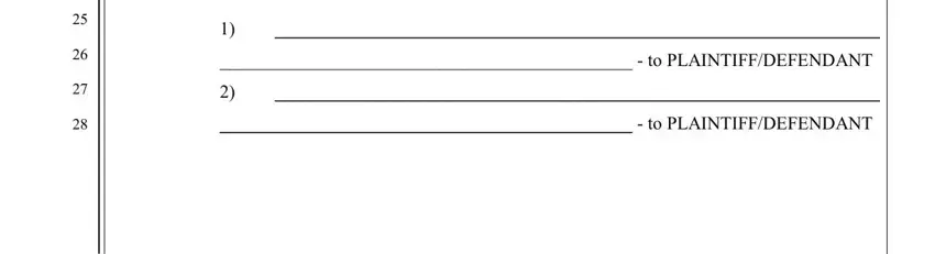 How one can fill out guam divorce portion 4