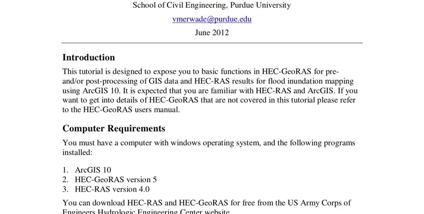 Hec Georas Arcgis 9 3 Form writing process explained (part 1)