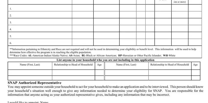 Part # 3 in completing mississippi snap program