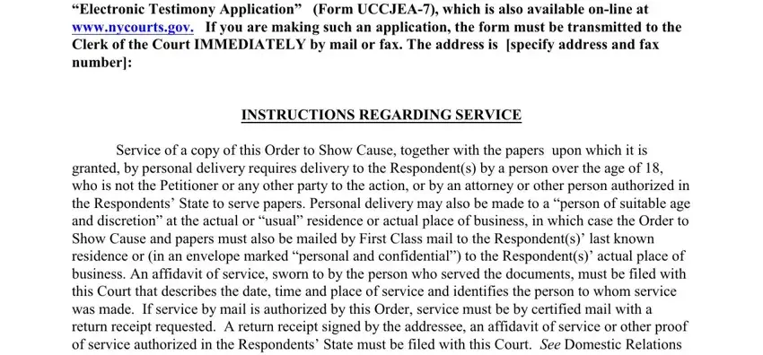 Form Uccjea 4 A conclusion process clarified (stage 1)