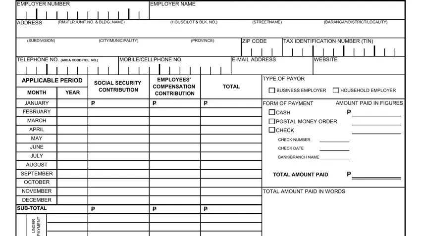 Find out how to complete r5 sss form excel file portion 1