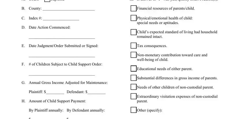 Learn how to fill in nys form child support stage 1