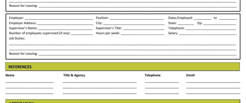 Hollister Job Application Form completion process detailed (portion 5)