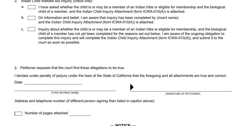 california form juvenile petition writing process clarified (stage 4)