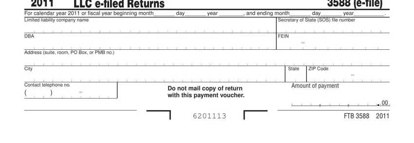 Form Ftb 3588 ≡ Fill Out Printable PDF Forms Online