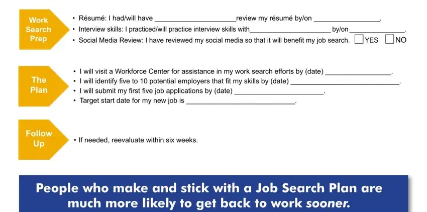 Step no. 4 for filling in kansas reemployment
