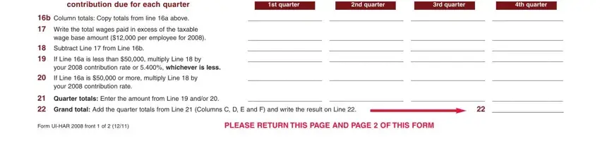 Ways to fill out Form Ui Har portion 2