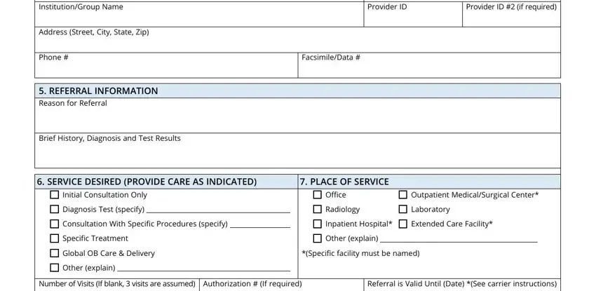 Find out how to prepare uniform universal referral form stage 2