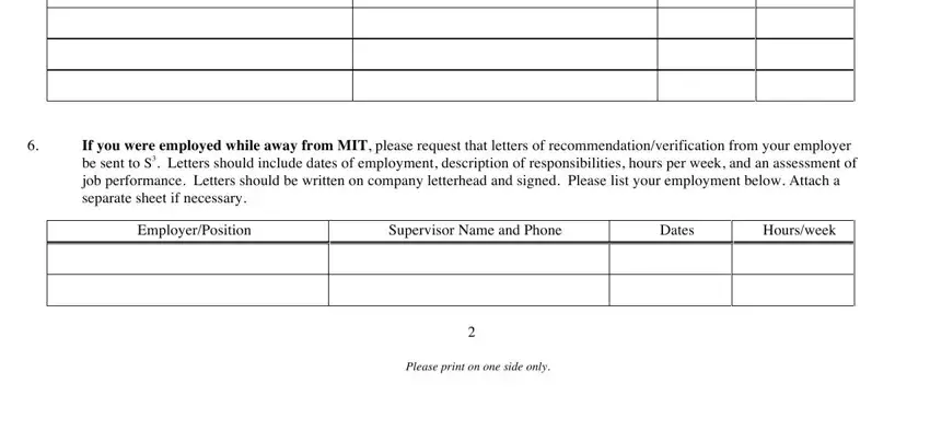 Find out how to fill in reapplying portion 5