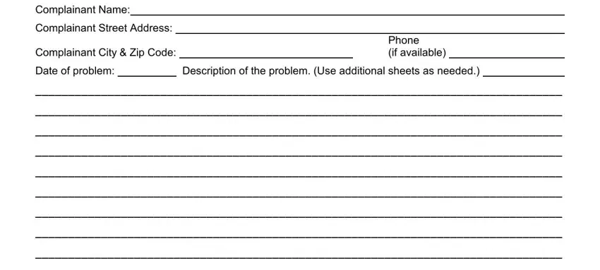 The way to fill out dcfs complaint part 2