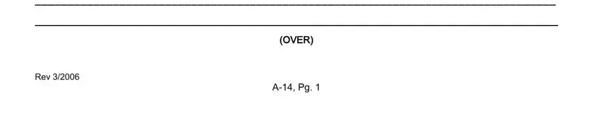 Date of problem, Rev, and A Pg of dcfs complaint